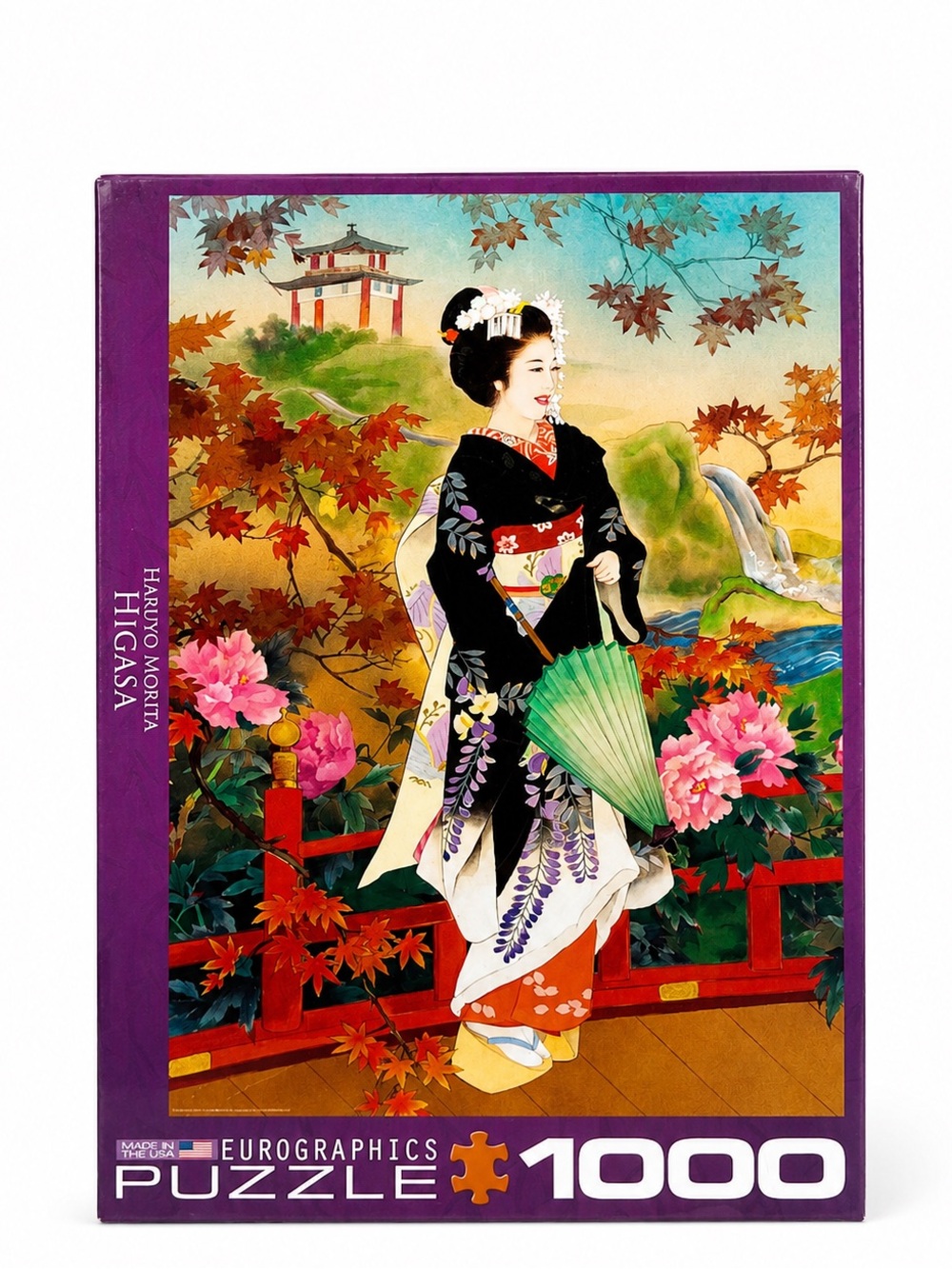 Eurographics Haruyo Morita Higasa 1000 Piece Puzzle Japanese Geisha Art